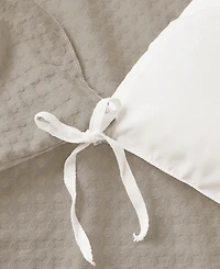 510 Design Mina Waffle Textured 3-Pc. Duvet Cover Set, King/California King