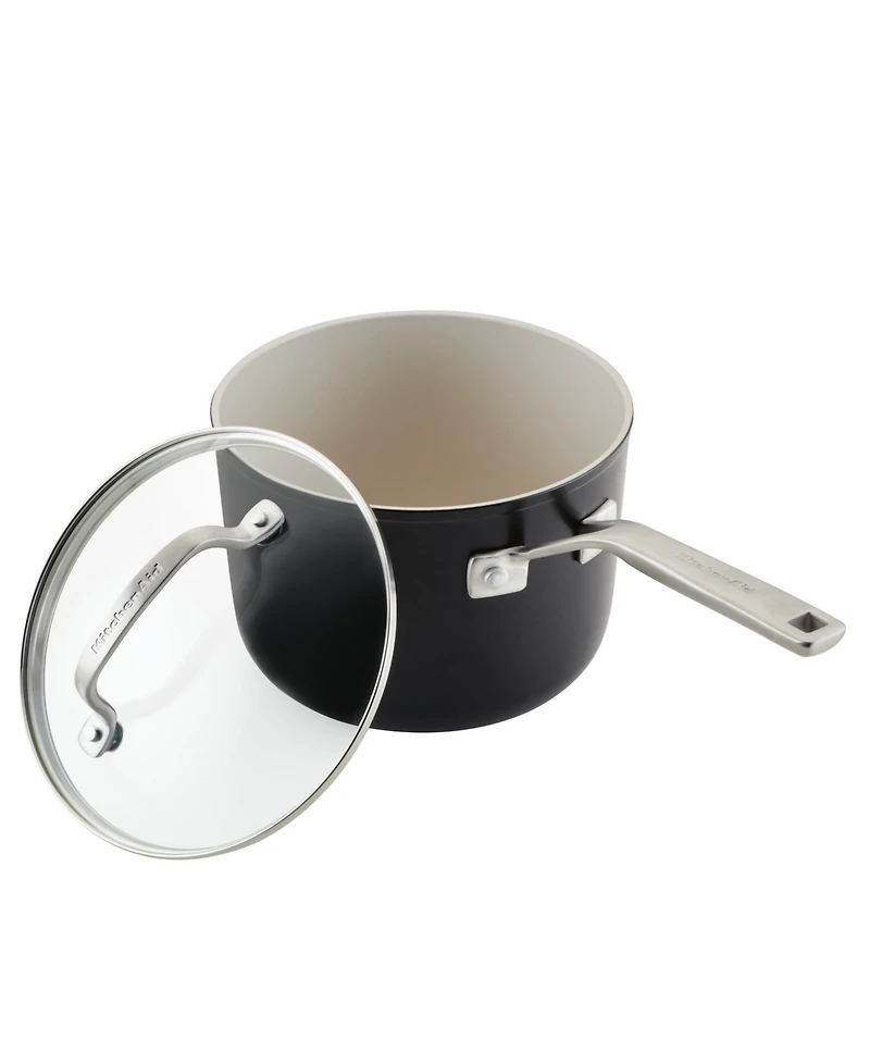 KitchenAid 3-Qt. Ceramic Nonstick Saucepan