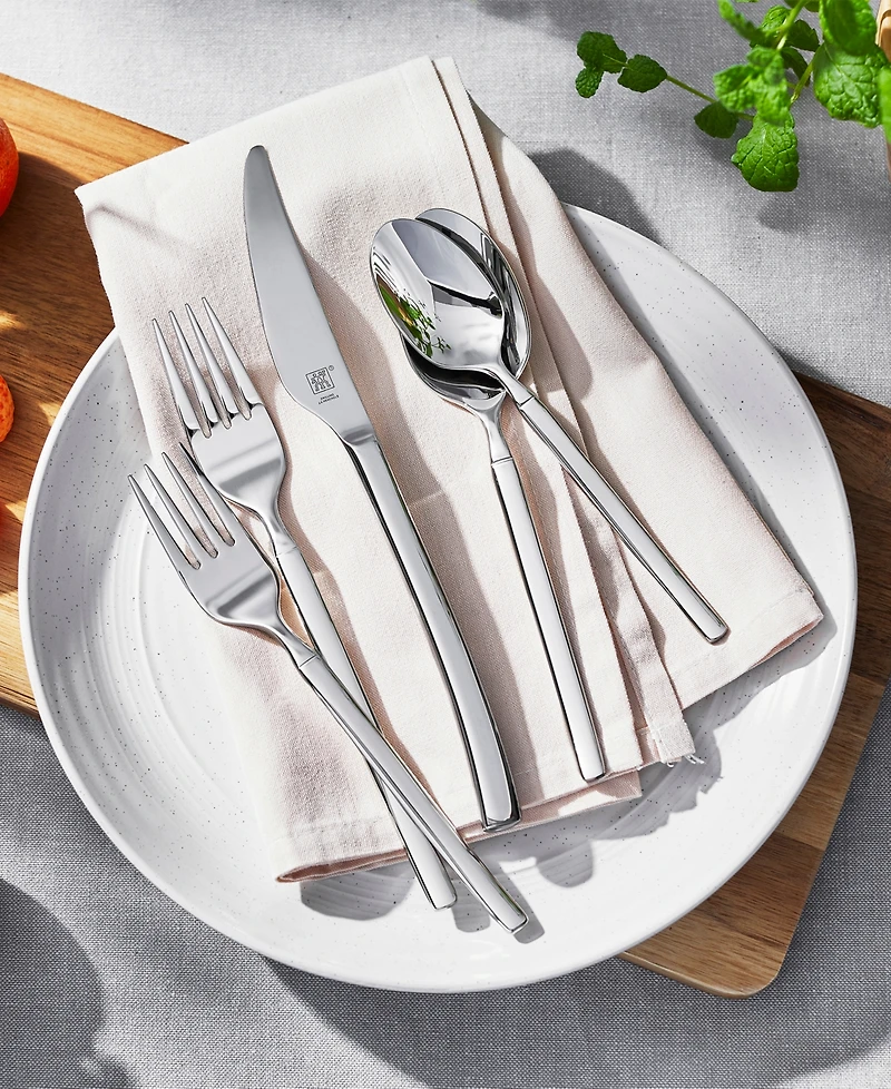 Zwilling Opus 18/10 Stainless Steel 20-Pc Flatware Set