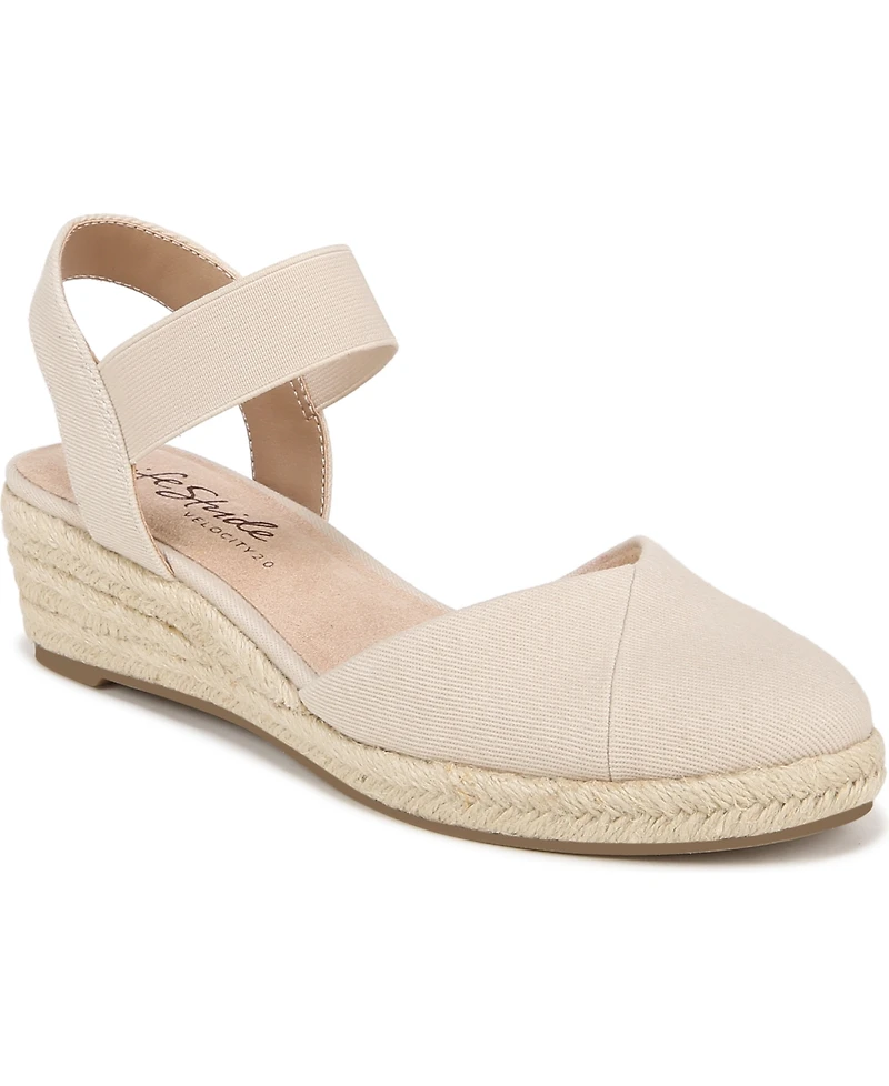 LifeStride Women's Kimmie Wedge Espadrilles