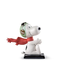 Lladro Snoopy Flying Ace Figurine