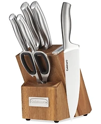 Cuisinart Classic 7-Piece Stainless Steel Knife & Block set