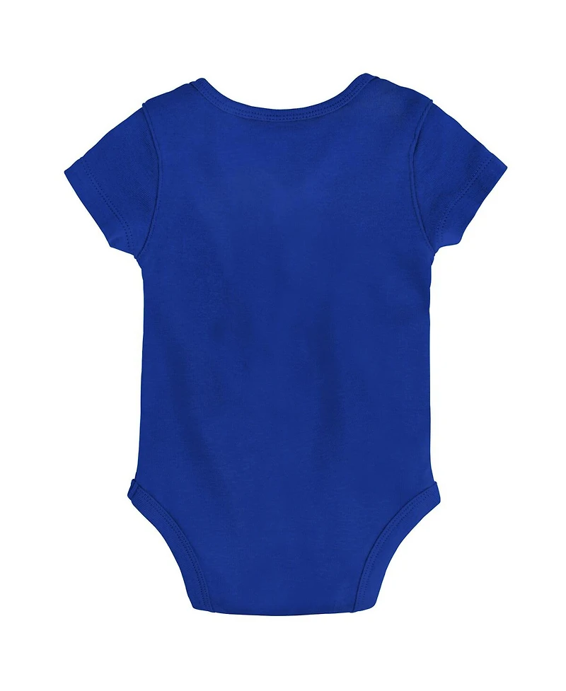Infant Boys and Girls Fanatics Royal Texas Rangers 2023 World Series Champions Official Logo T-shirt