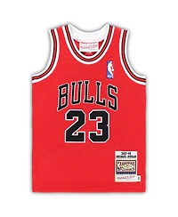 Infant Boys and Girls Mitchell & Ness Michael Jordan Red Chicago Bulls 1985/86 Hardwood Classics Authentic Jersey