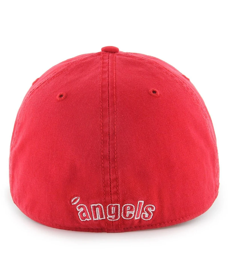 Men's '47 Brand Red Los Angeles Angels Cooperstown Collection Franchise Fitted Hat