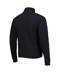Men's League Collegiate Wear Black Nebraska Huskers Stack Essential Lightweight Fleece Quarter-Zip Sweatshirt