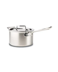 All-Clad D5 Stainless Steel Brushed 5-Ply Bonded 4 Qt. Sauce Pan with Lid