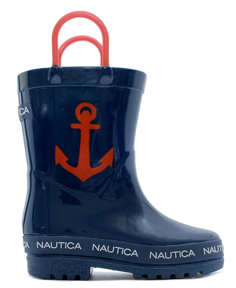 Nautica Toddler Boys Everett Pull On Rain Boots