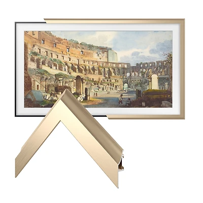 Deco Tv Frames 65" Alloy Scoop Frame for Samsung The 2021-2024