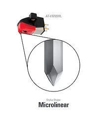 Audio-Technica At-VM95ML Dual Moving Magnet Cartridge