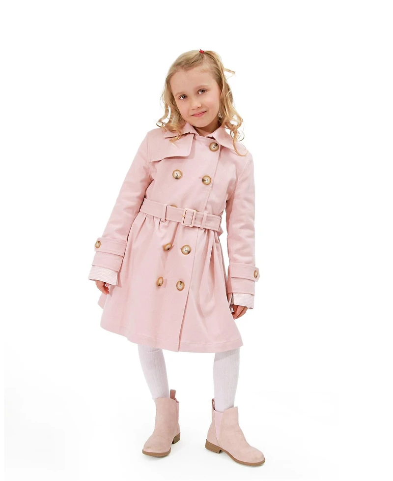 Belle & Bloom Child Girls Miss Sunshine Trench Coat