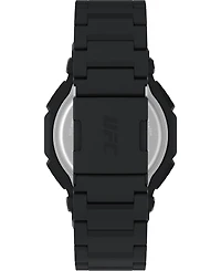 Timex Ufc Men's Colossus Analog-Digital Black Stainless Steel Watch, 45mm