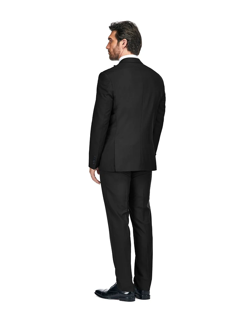 Gino Vitale Men's 3-Piece Slim Fit Tuxedo with Peak Lapel