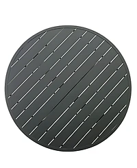 Astaire 48" Round Outdoor Slat Top Coffee Table, Created for Macy's