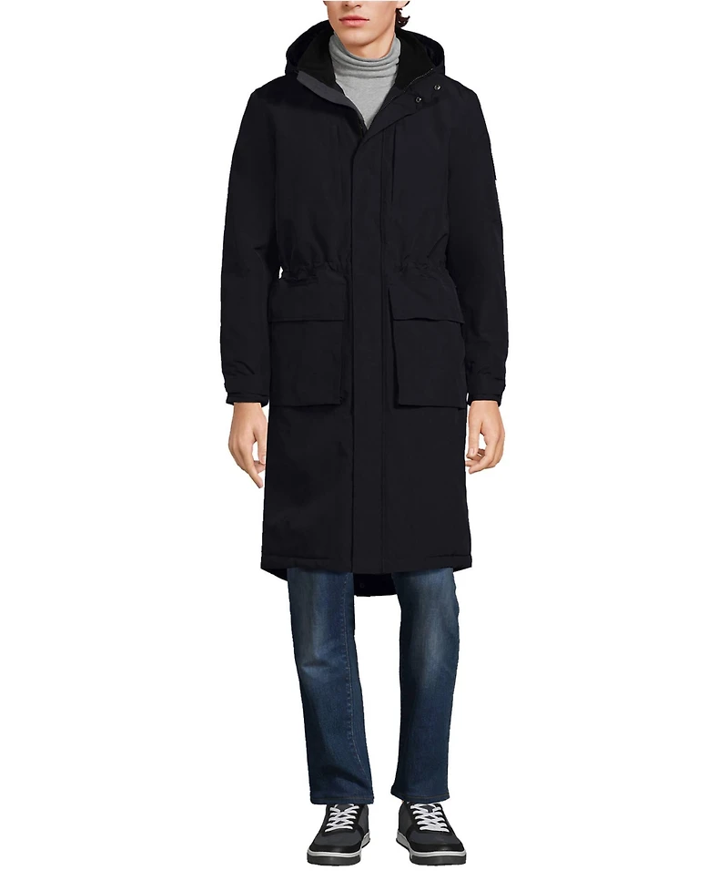Lands' End Big & Tall Squall Waterproof Insulated Winter Stadium Coat