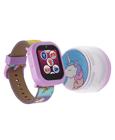 Playzoom V3 Girls Purple Silicone Smartwatch 42mm Gift Set