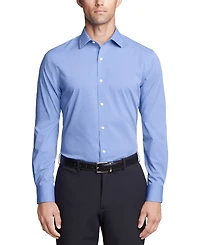 Tommy Hilfiger Men's Th Flex Essentials Wrinkle-Resistant Stretch Slim-Fit Dress Shirt