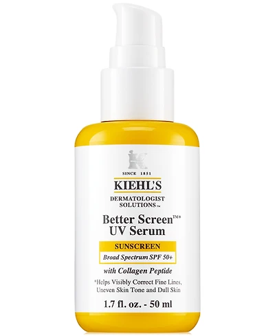 Kiehl's Since 1851 Better Screen Uv Serum Spf 50+ With Collagen Peptide