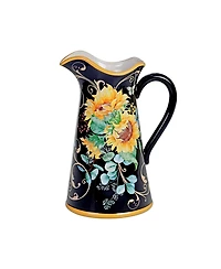 Certified International Sunflower Fields Pitcher
