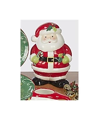 Holiday Magic Santa 3D Cookie Jar