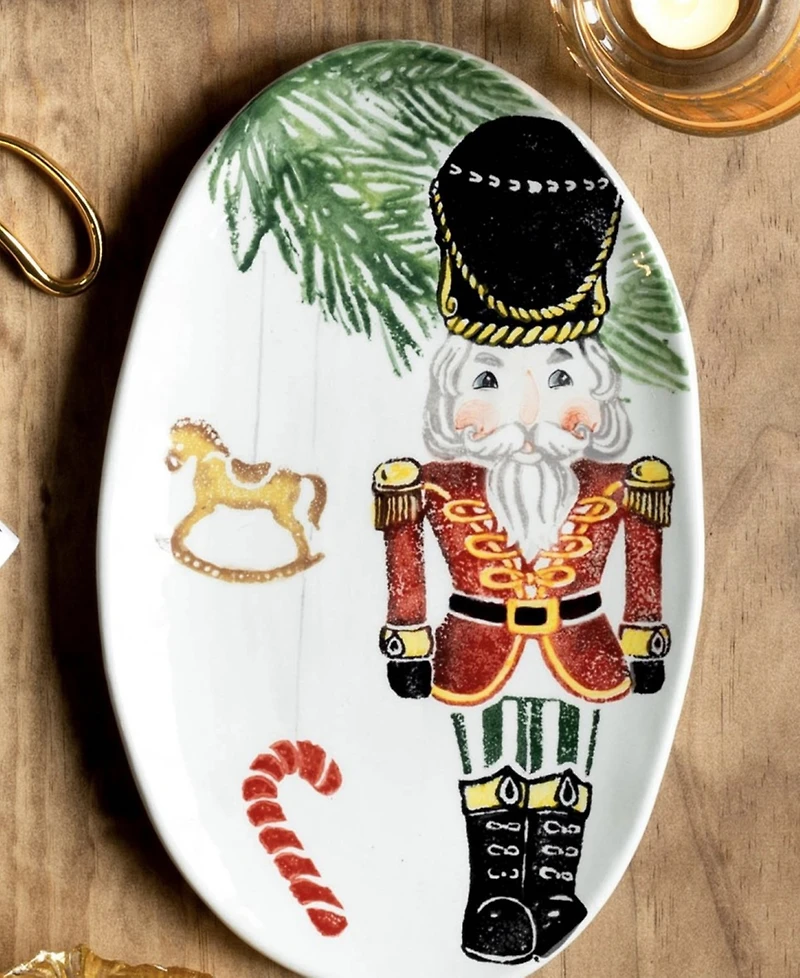 Nutcrackers Small Oval Platter