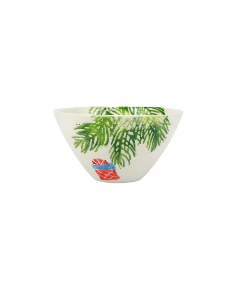 Vietri Nutcrackers Dinnerware Cereal Bowls, Set of 4
