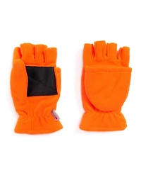 Muk Luks Men's Waterproof Fleece Flip Mittens