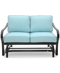 St Croix Outdoor Loveseat Glider, Created for Macy's