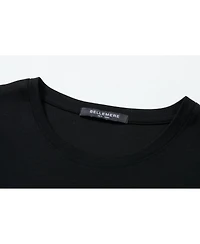 Bellemere Men's Grand Crew-Neck Mercerized Cotton T-Shirt