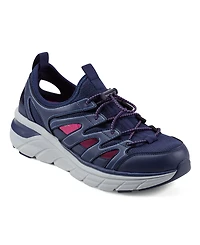 Easy Spirit Women's Metri Round Toe Slip-On Drawstring Sneakers