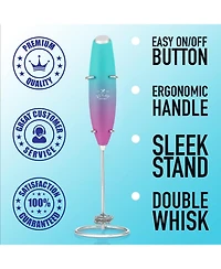 Handheld High Powered Double Whisk Milk Frother