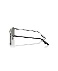 Ray-Ban Unisex RB2203 Polarized Low Bridge Fit Sunglasses, Polar RB2203F