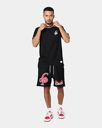 Carre Mens Volle Rose Sweat Shorts