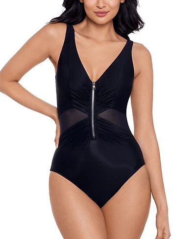 Miraclesuit Women's Network News Vive Underwire One-Piece Swimsuit