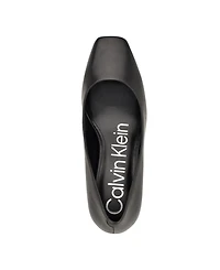 Calvin Klein Women's Alanta Block Heel Dress Pumps