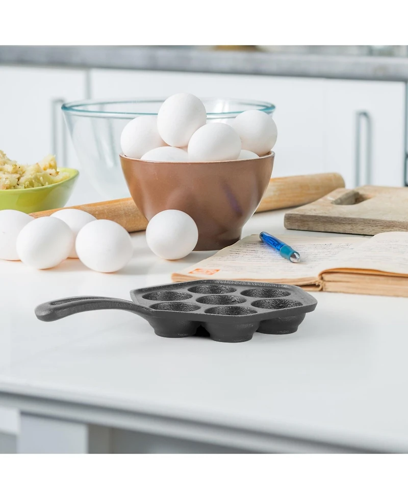 Cast Iron Danish Aebleskiver Pan