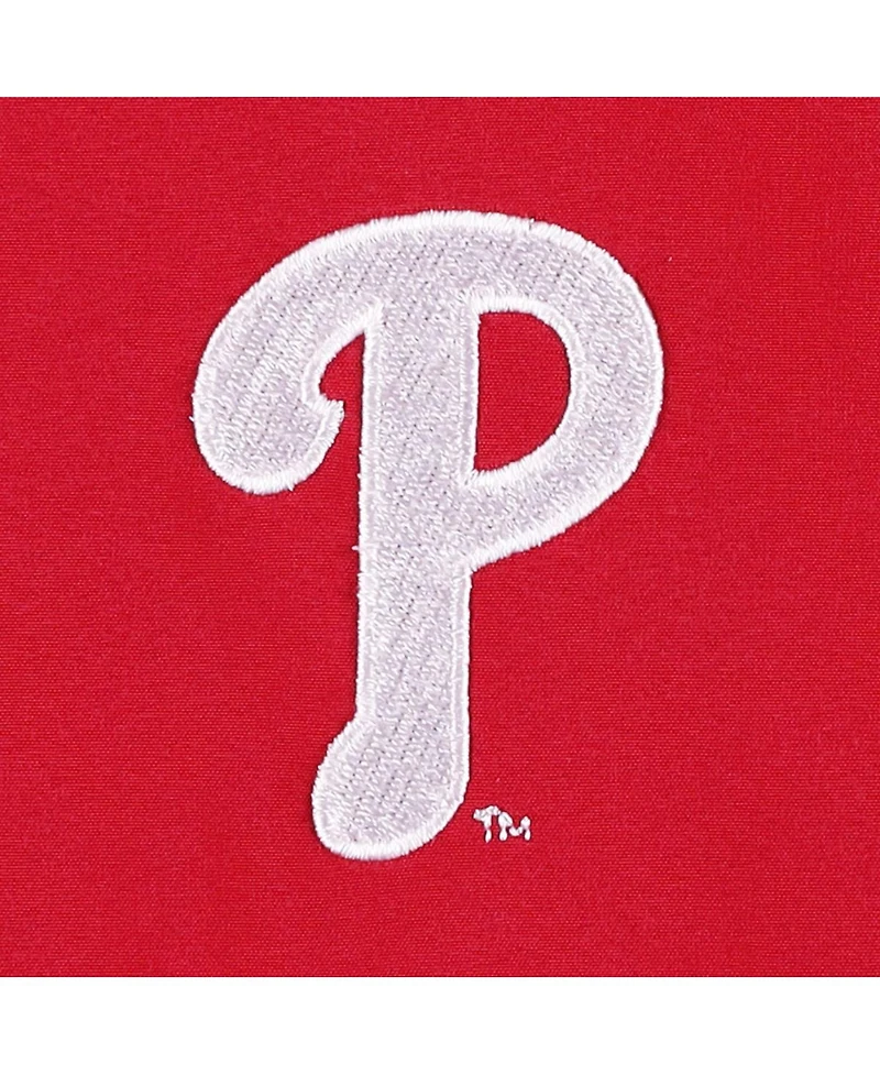Men's Dunbrooke Red, Black Philadelphia Phillies Alpha Full-Zip Jacket