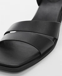 Mango Women's Block Heel Sandals