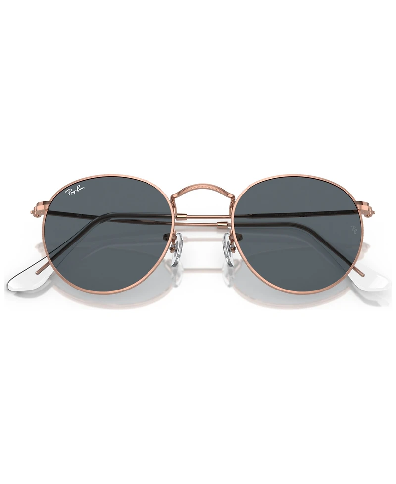 Ray-Ban Unisex Round Metal Sunglasses, RB3447
