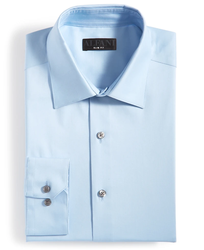 Alfani Men's Slim-Fit Temperature Regulating Dress Shirt
