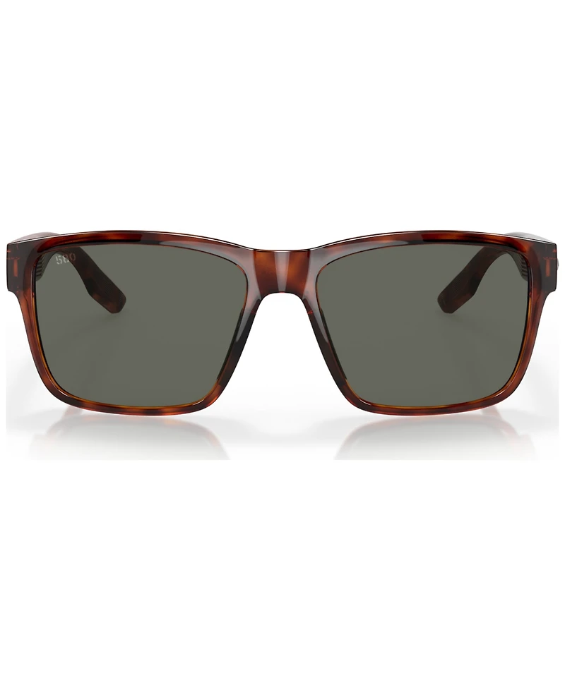 Costa Del Mar Men's Paunch Polarized Sunglasses, 6S9049