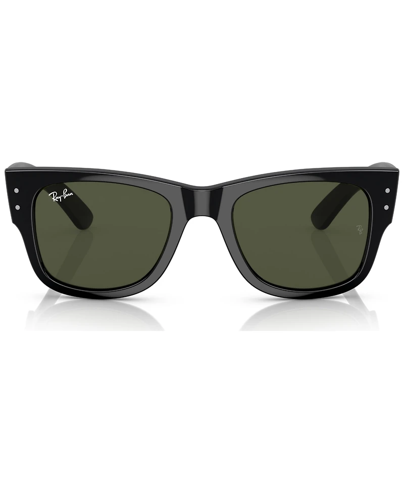 Ray-Ban Unisex Mega Wayfarer Low Bridge Fit Sunglasses RB0840SF