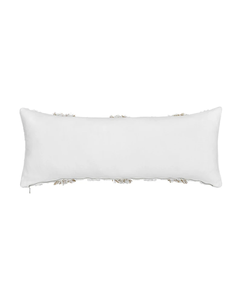 White Sand Driftway Lumbar Decorative Pillow, 14" x 40"