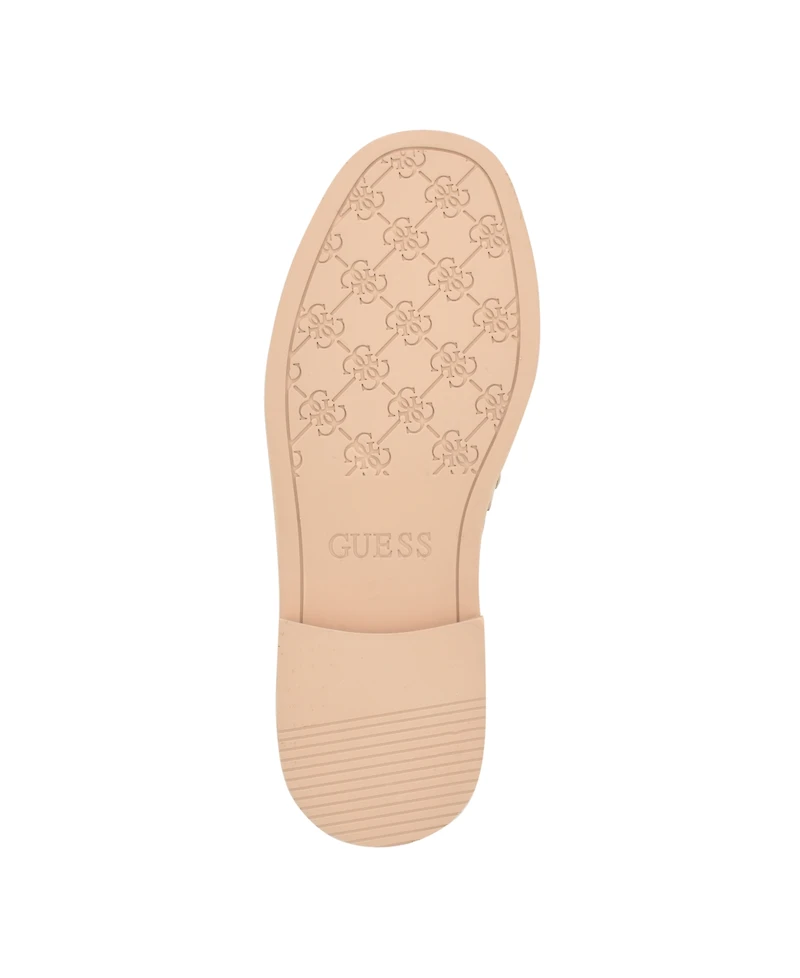 Guess Women's Shatha Logo Hardware Slip-on Almond Toe Loafers