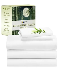 Split King 5 Piece Rayon from Bamboo Deep Pocket Sheet Set