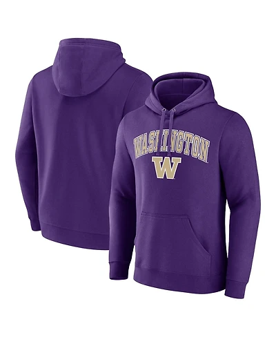 Men's Fanatics Purple Washington Huskies Campus Pullover Hoodie