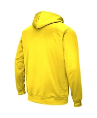 Big Boys Colosseum Yellow Oregon Ducks Logo Pullover Hoodie