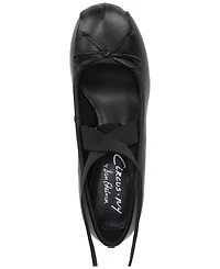 Circus Ny by Sam Edelman Della Lace-Up Block-Heel Ballet Pumps