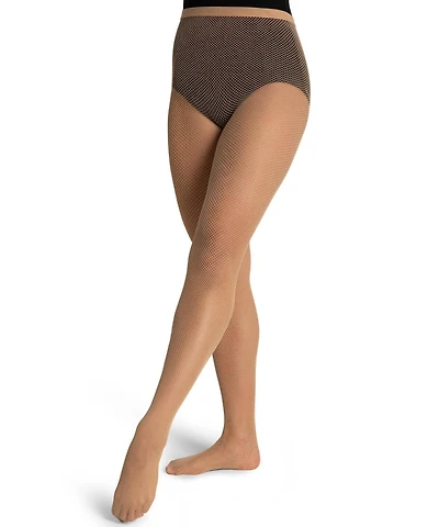 Capezio Women's Classic Fishnet Tight with Seams