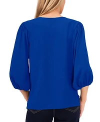 Vince Camuto Women's Puff 3/4-Sleeve Knit Top